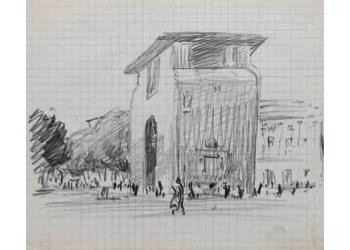 La porta di piazza Beccaria La porta di piazza Beccaria